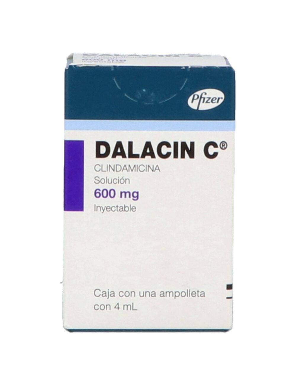 Dalacin C 600mg Caja Con Una Ampolleta Con 4 mL - RX2