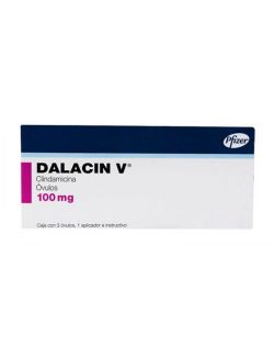 Dalacin V 100 mg Caja Con 3 Óvulos y 1 Aplicador - Vaginosis
