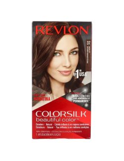 Tinte Revlon Colorsilk Chocolate 37 Caja Con Frasco Con 130 mL