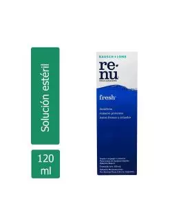 Renu Plus Solución Multipropósito Caja Con Frasco Con 120 mL