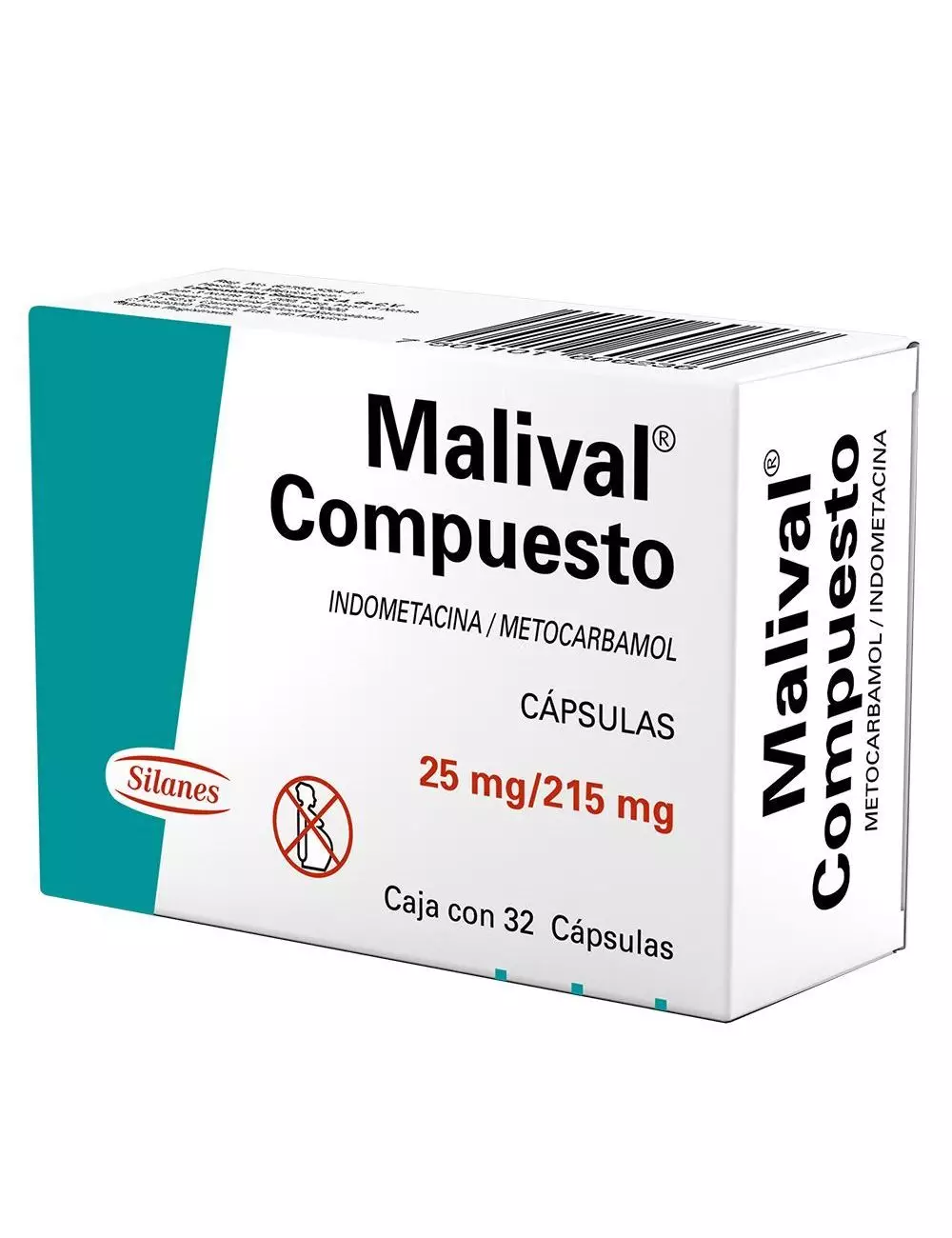 Malival Compuesto Caja Con 32 Cápsulas