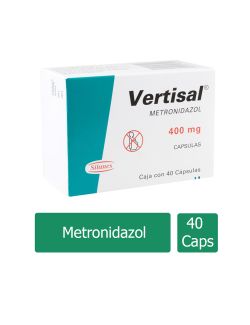 Vertisal 400 mg Caja Con 40 Cápsulas
