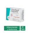 Glinorboral Compuesto® 5mg/50mg (Glibenclamida + Fenformina) - 40 Tabletas - Silanes