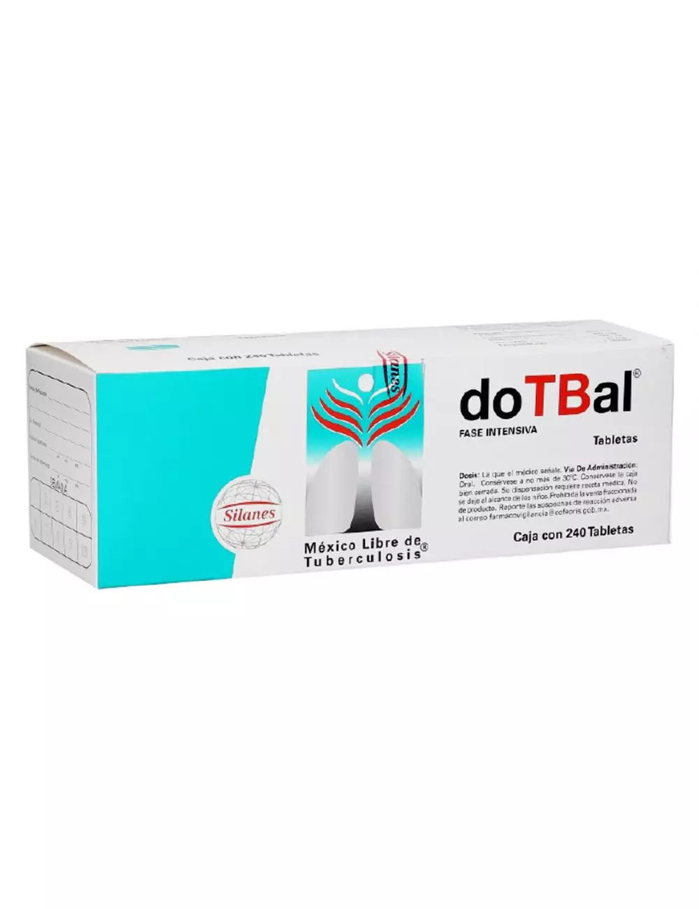 Dotbal Fase Intensiva Caja Con 240 Tabletas - RX2
