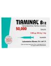 Tiaminal B12 50000 Caja Con Frasco Ámpula De 10 mL y 5 Jeringas