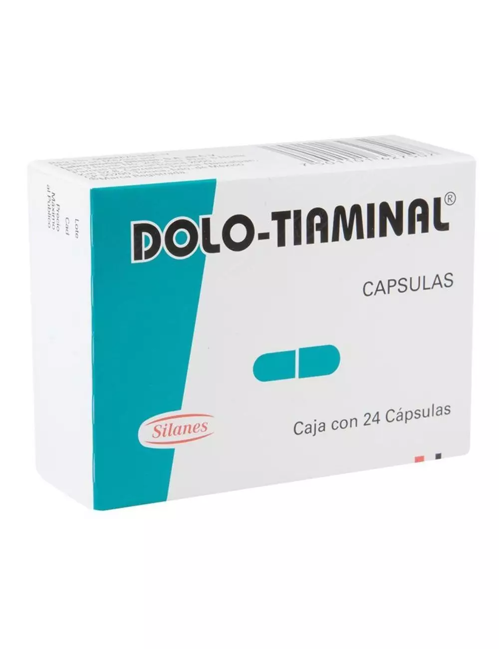 Dolo-Tiaminal Caja Con 24 Cápsulas