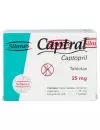 Captral 25 mg Caja Con 30 Tabletas