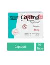 Captral 25 mg Caja Con 30 Tabletas