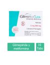 Glimetal Lex 2 mg / 850 mg Caja Con 16 Tabletas