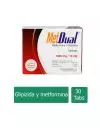 Metdual 10 mg / 1000 mg Caja Con 30 Tabletas