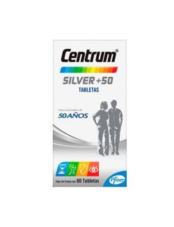 Centrum Silver Caja Con Frasco Con 60 Tabletas