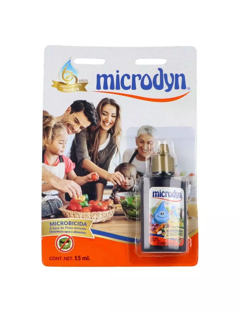 Microdyn Empaque Con Frasco Gotero Con 15mL