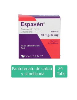 Espavén 50 mg/40 mg 24 Tabletas