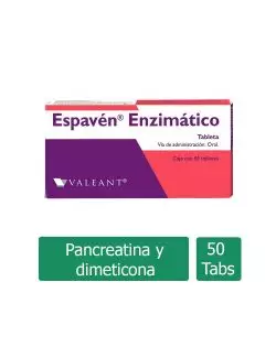 Espavén Enzimático Caja Con 50 Tabletas