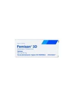 Femisan 3D 800 mg /100 mg Caja con 3 Tabletas
