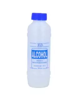 Alcohol Etílico Desnaturalizado 70°GL Botella Con 120mL