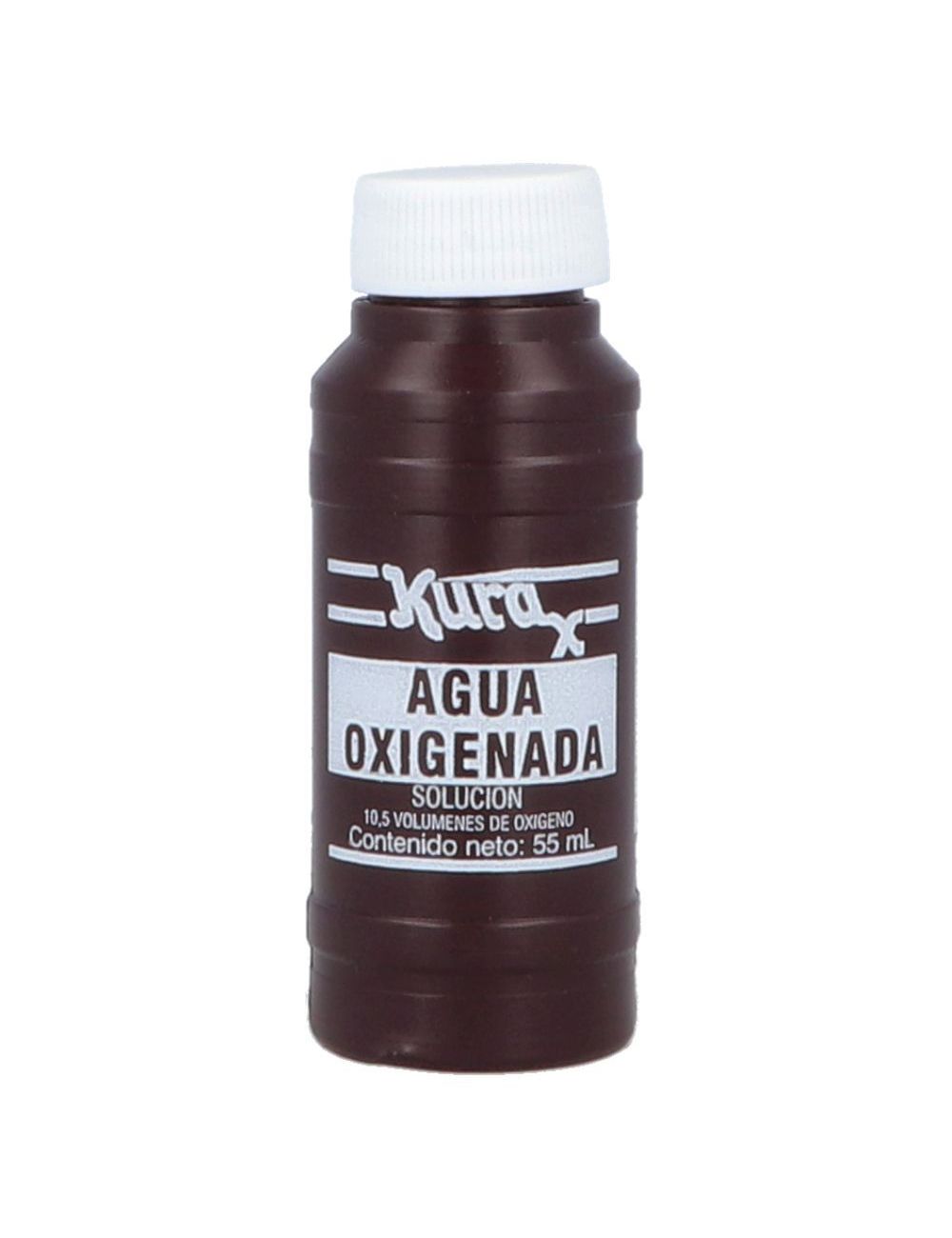 Kura X Agua Oxigenada 10.5 Volúmenes De Oxígeno Botella Con 55mL