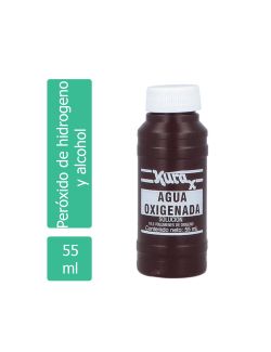 Kura X Agua Oxigenada 10.5 Volúmenes De Oxígeno Botella Con 55mL