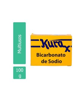 Bicarbonato De Sodio Kurax Caja Con Bolsa Con 100 g