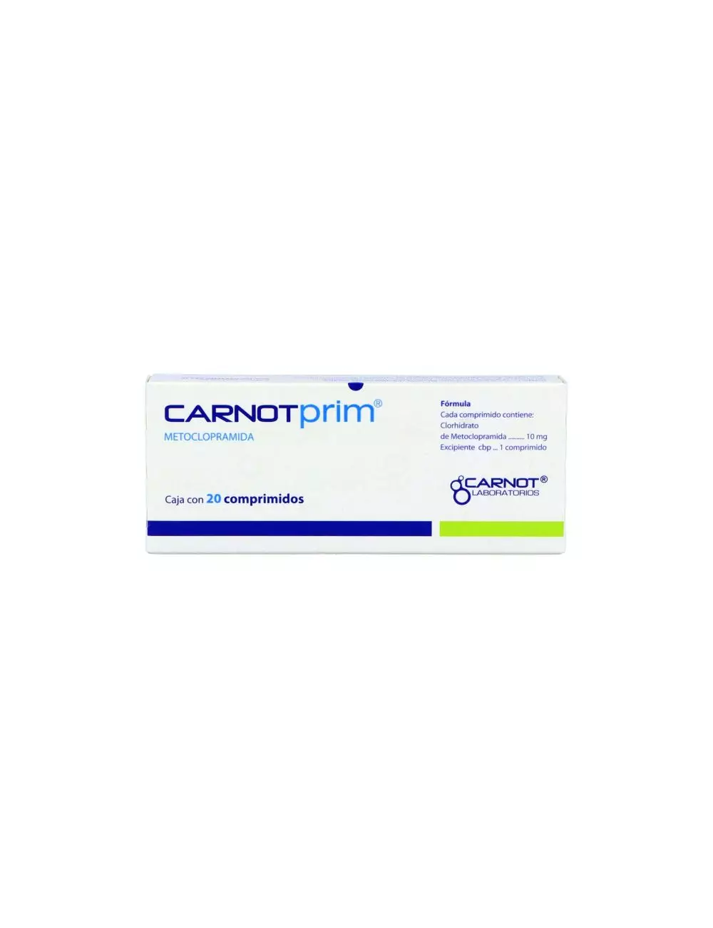 Carnotprim 10 mg Caja Con 20 Comprimidos