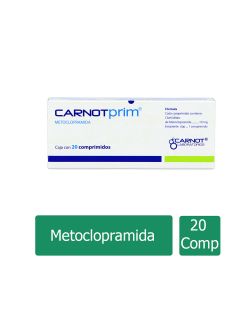 Carnotprim 10 mg Caja Con 20 Comprimidos