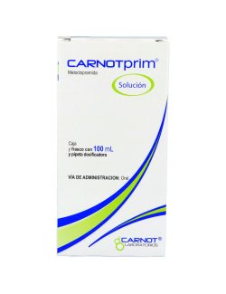 Carnotprim Solución Caja Con Frasco Con 100 mL y Dosificador