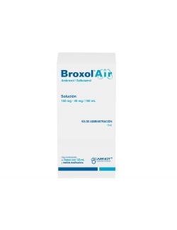 Broxol Air Solución 150 mg / 40 mg Caja Con Frasco Con 120 mL