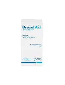 Broxol Air Solución 150 mg / 40 mg Caja Con Frasco Con 120 mL