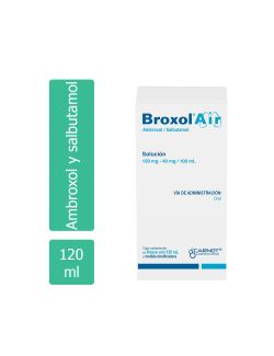 Broxol Air Solución 150 mg / 40 mg Caja Con Frasco Con 120 mL