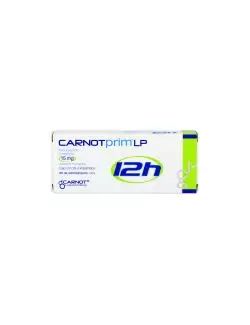 Carnotprim LP 12H 15 mg Caja Con 20 Comprimidos