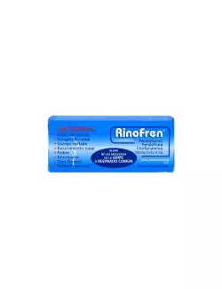 RinoFren 500 mg / 5 mg / 4 mg Caja Con 24 Comprimidos