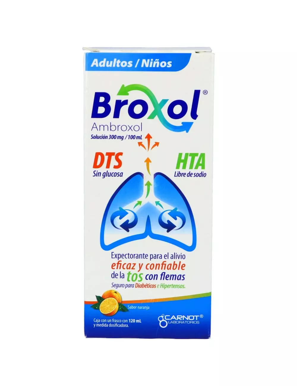 Broxol 300 mg Solución Caja Con Frasco 120 mL