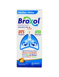 Broxol 300 mg Solución Caja Con Frasco 120 mL