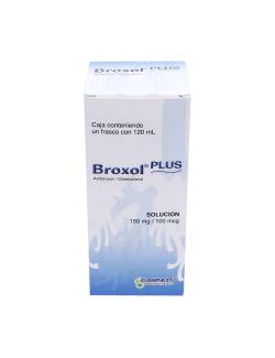 Broxol Plus 150 mg / 100 mcg Caja Con Frasco Con 120 mL