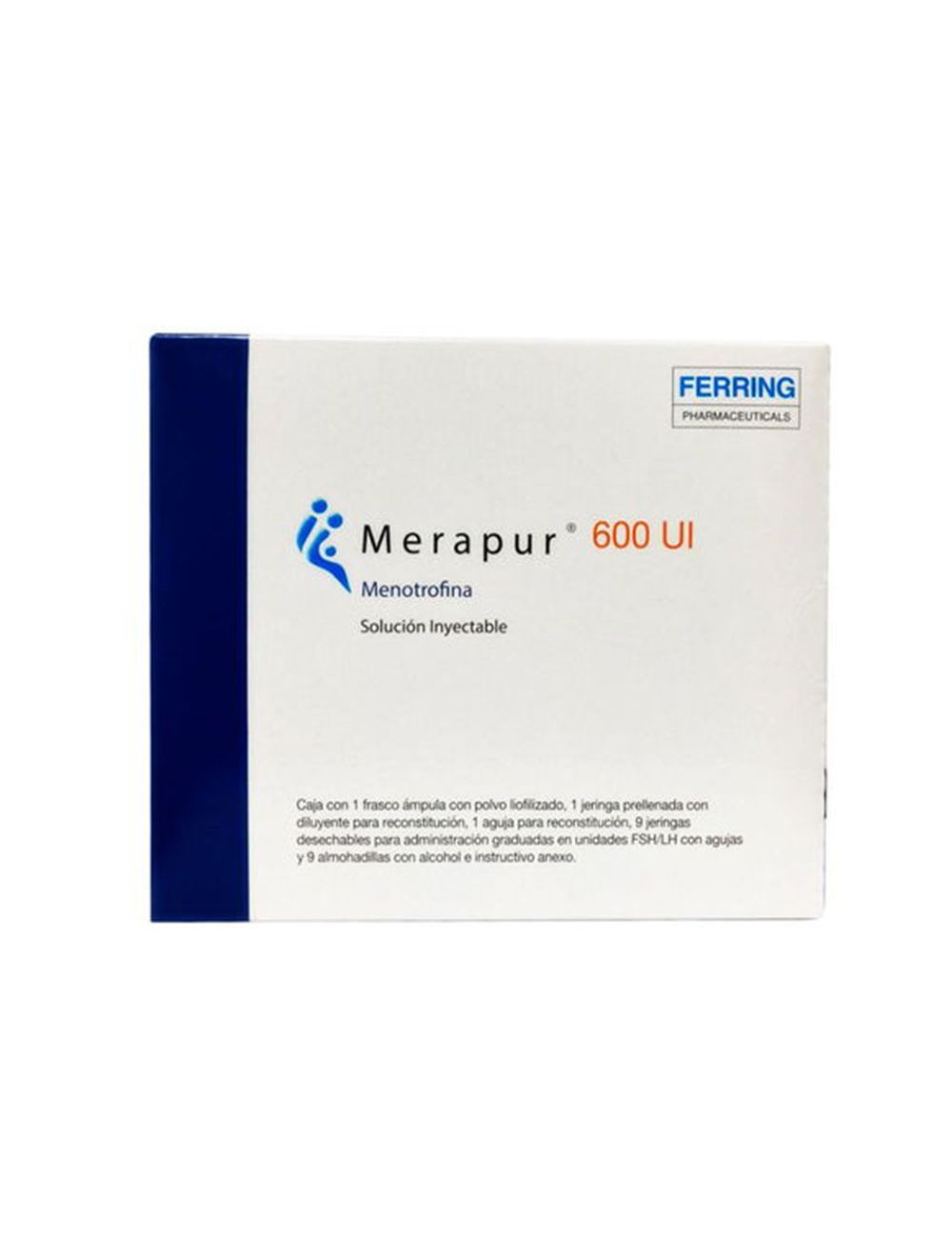 Merapur Multidosis 600 UI Caja Con Frasco Ámpula-RX3