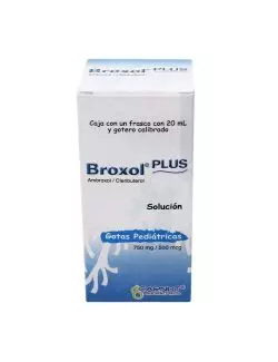 Broxol Plus Gotas Pediátricas 750 mg / 500 Mcg Caja Con Frasco 20 mL