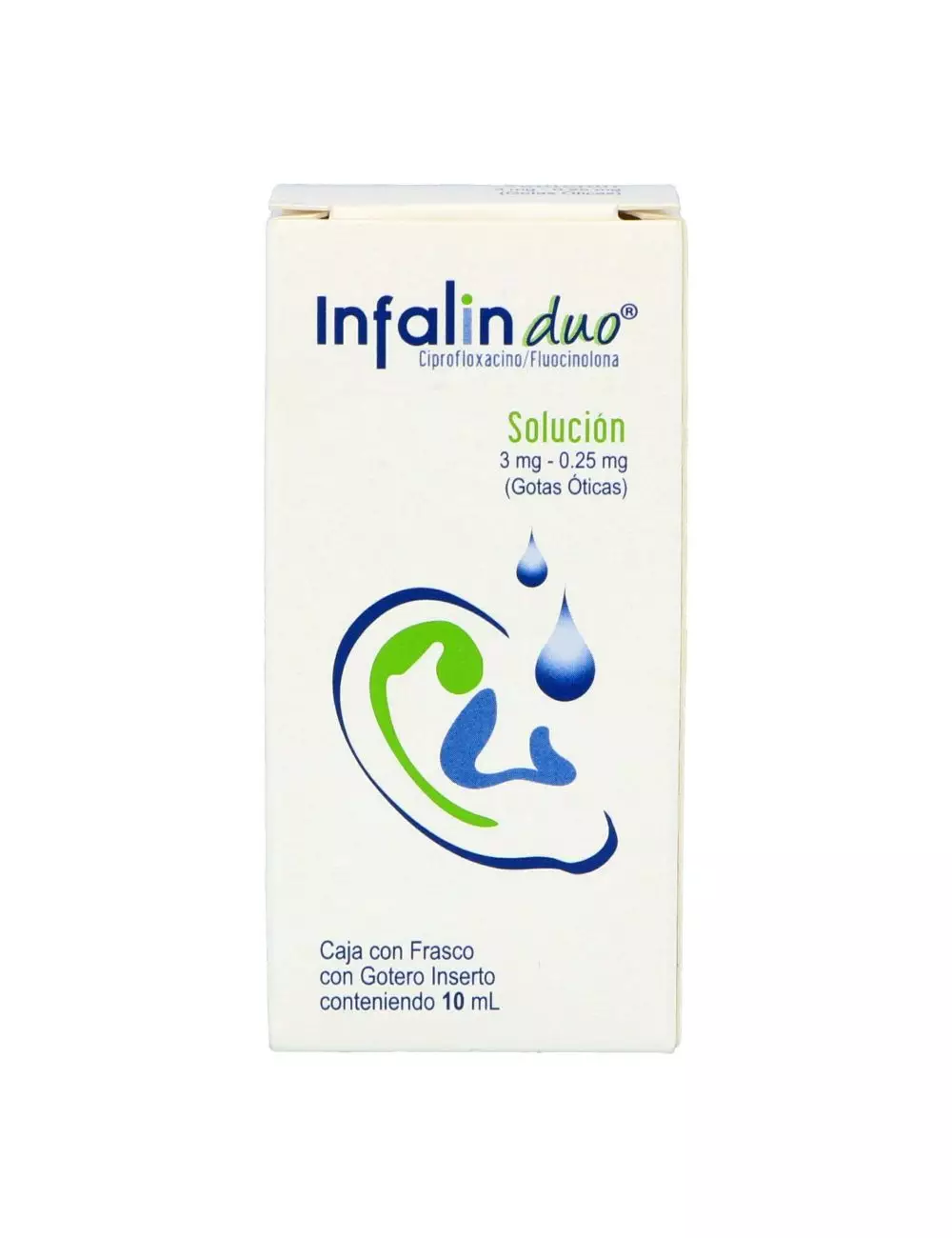 Infalin Duo 3 mg / 0.25 mg Caja Con Frasco Con Gotero Con 10 mL