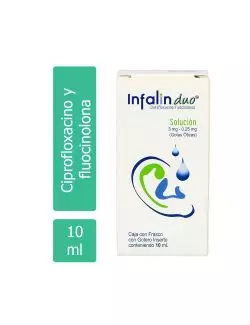 Infalin Duo 3 mg / 0.25 mg Caja Con Frasco Con Gotero Con 10 mL