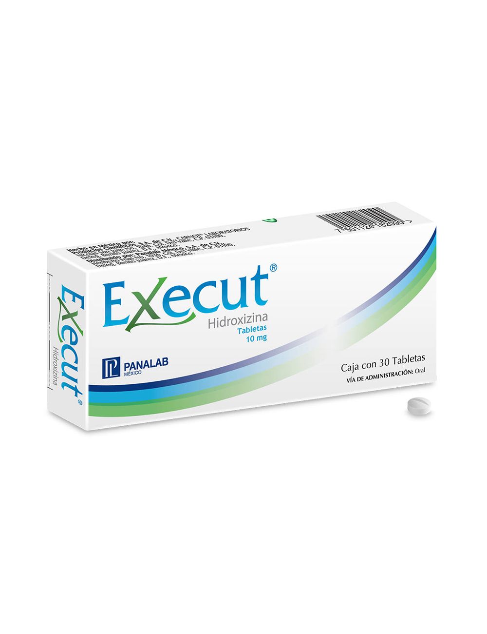 Execut 10 mg Caja Con 30 Tabletas