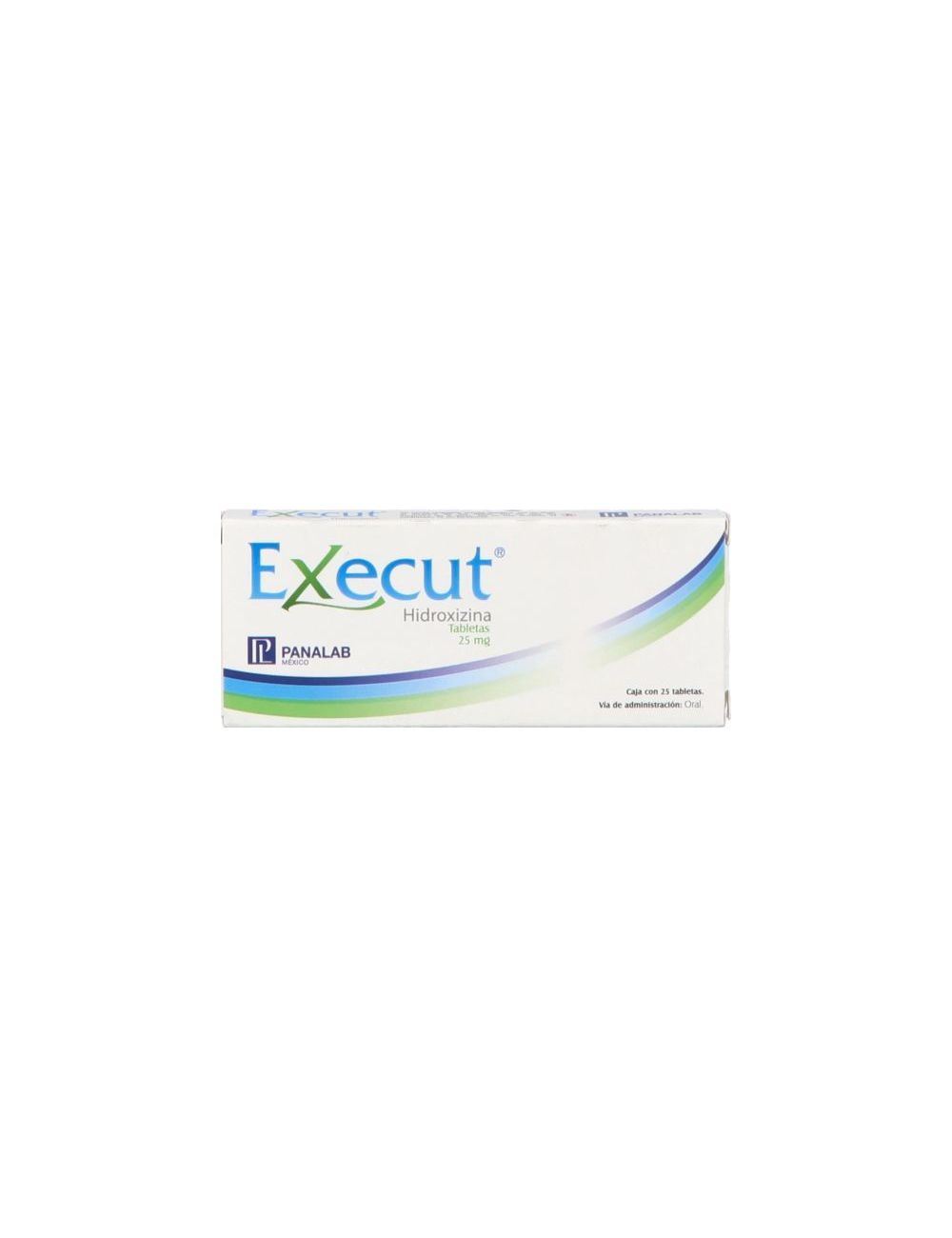 Execut 25 mg Caja Con 25 Tabletas