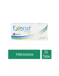 Execut 25 mg Caja Con 25 Tabletas