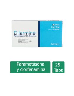 Dilarmine 1mg-2mg Caja Con 25 Tabletas