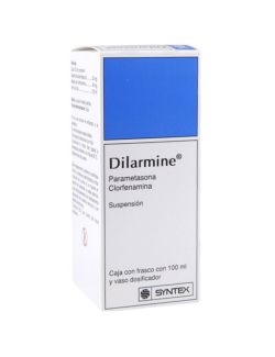 Dilarmine 20/40mg Suspensión Oral Caja Con Frasco 100mL + Vaso Dosificador
