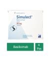 Simulect® 20 mg (Basiliximab) - 2 Ampollas con Liofilizado y Diluyente - Laboratorio Novartis - Rx3