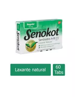 Senokot Regular 8.6mg Caja Con 60 Tabletas