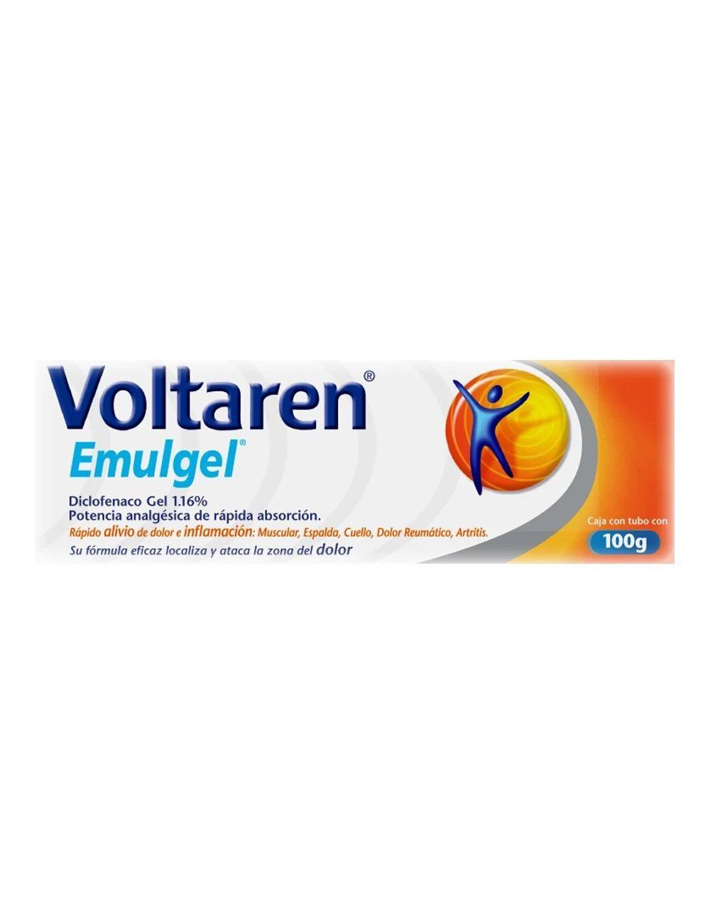 Voltaren Emulgel 1.16 % Caja Con Tubo De 100 mg