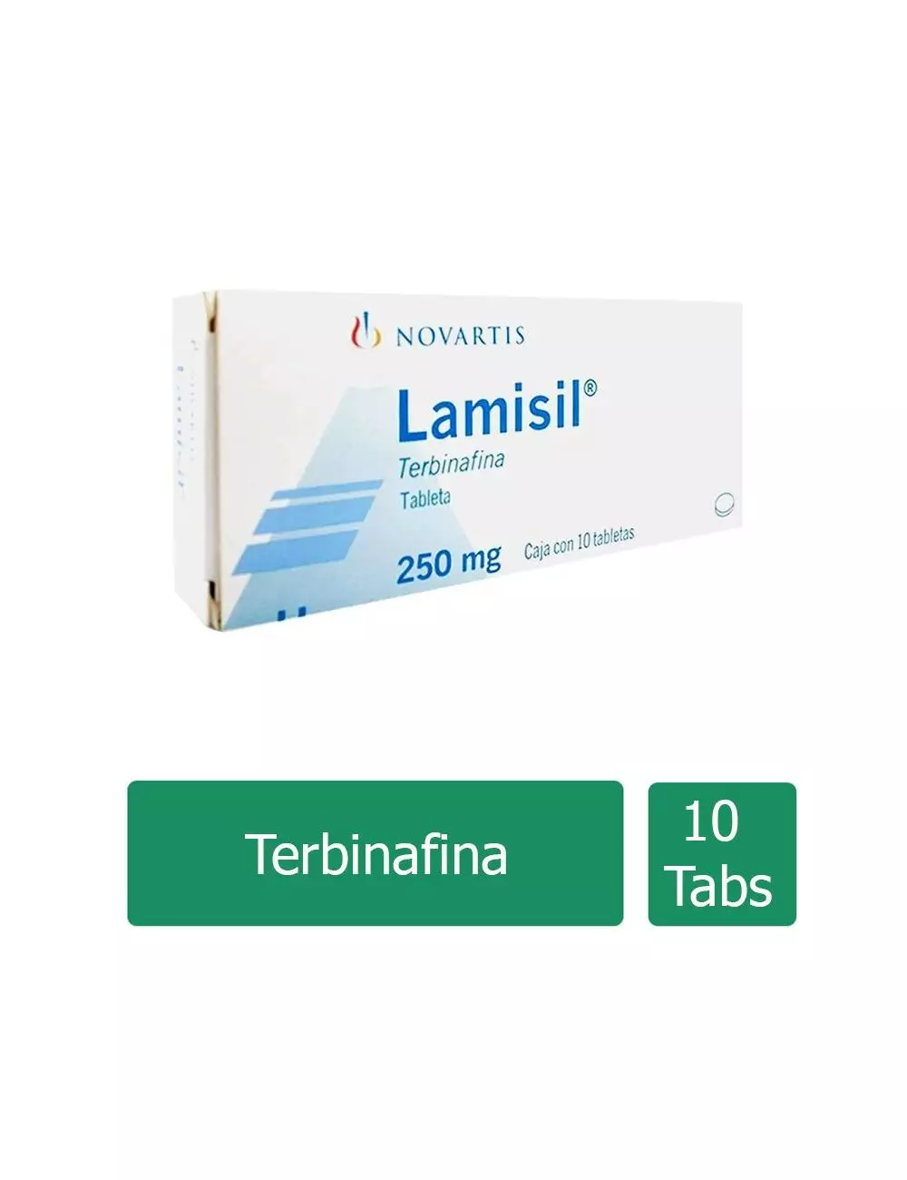 Lamisil® 250 mg - Caja con Tabletas Orales | Terbinafina | Laboratorio NOVARTIS