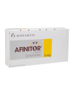 Afinitor 5 mg Caja Con 30 Comprimidos