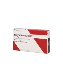 Exforge Hct 5mg/160mg/12.5mg Caja Con 14 Comprimidos