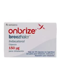 Onbrize Breezhaler 150 mg Caja Con 30 Cápsulas
